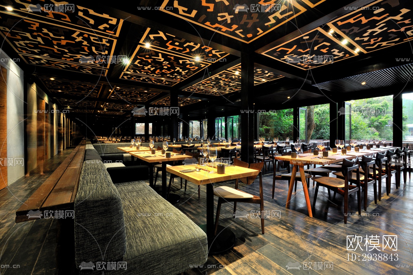 东南亚酒店民宿效果图下载（渲染图12）