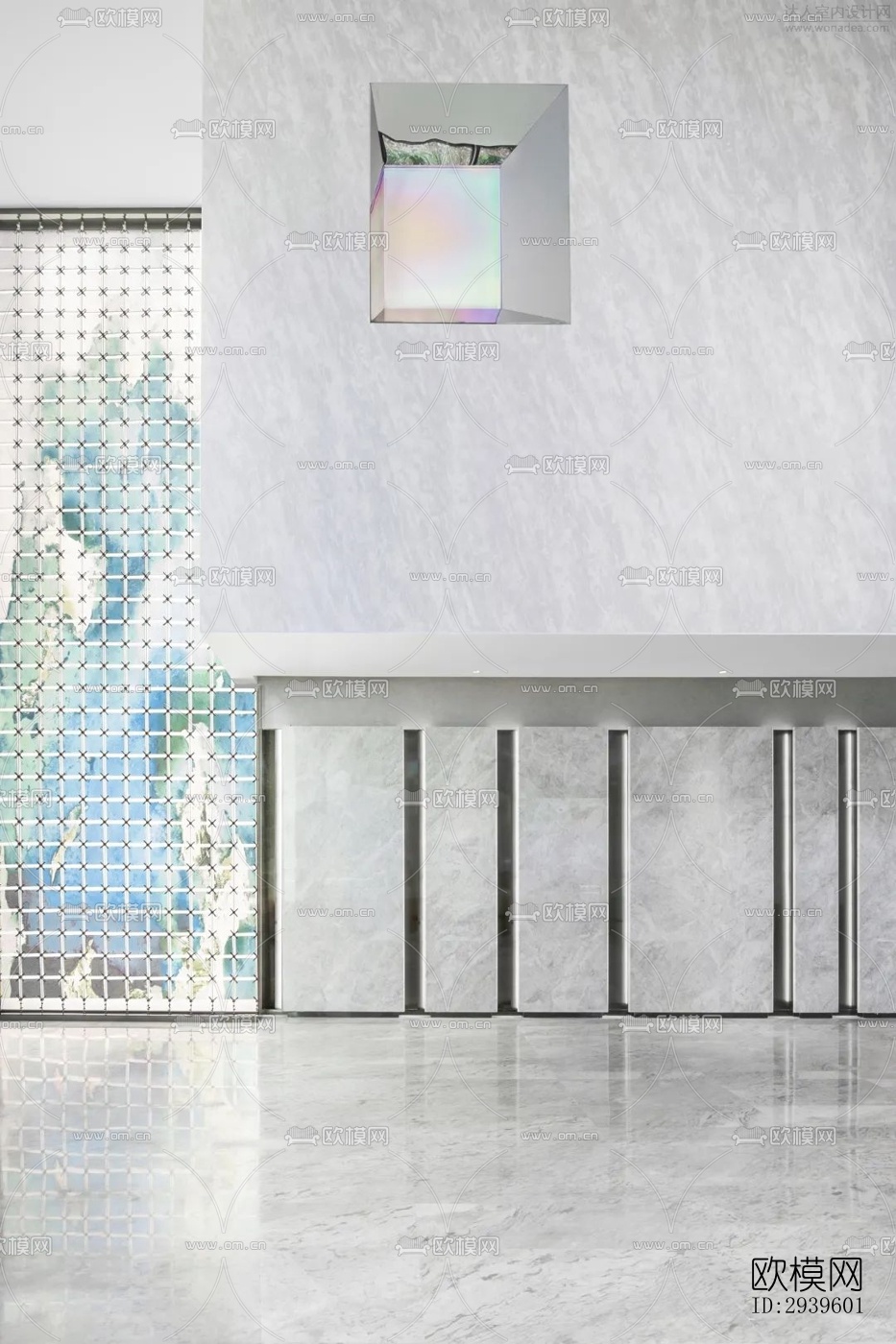 现代酒店民宿效果图下载（渲染图11）