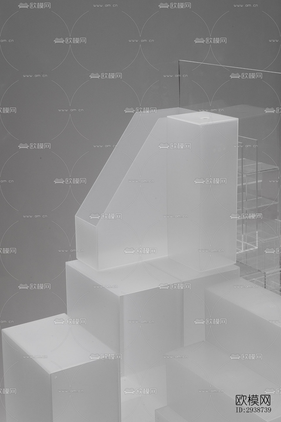 现代展览展厅效果图下载（渲染图13）