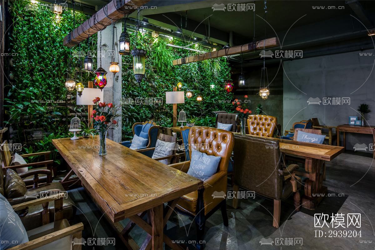 后现代酒店民宿效果图下载（渲染图6）