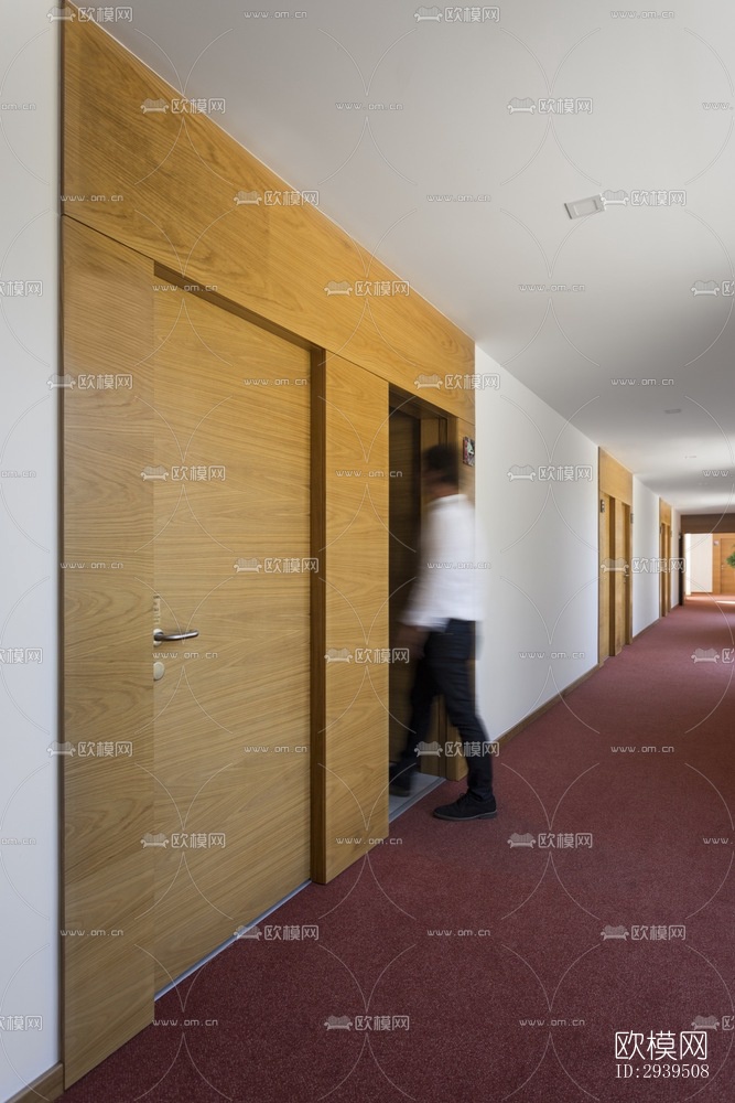 现代酒店民宿效果图下载（渲染图9）