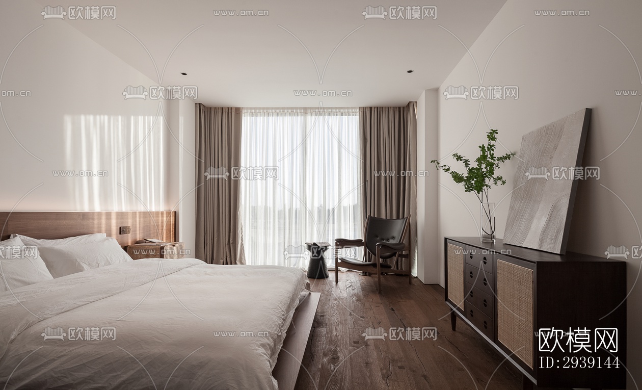 北欧酒店民宿效果图下载（渲染图5）