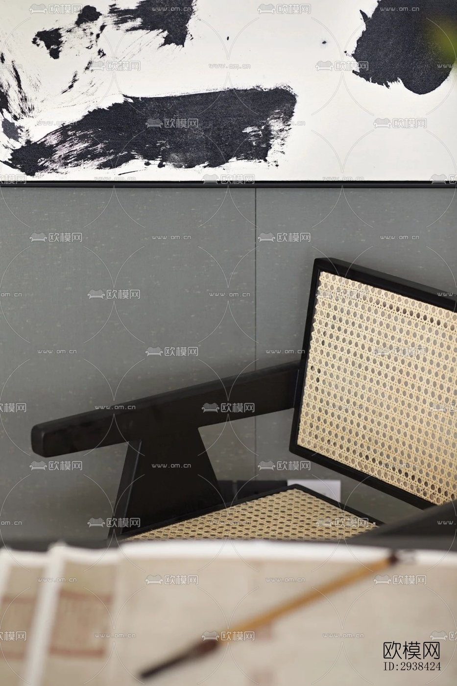 新中式售楼处效果图下载（渲染图9）