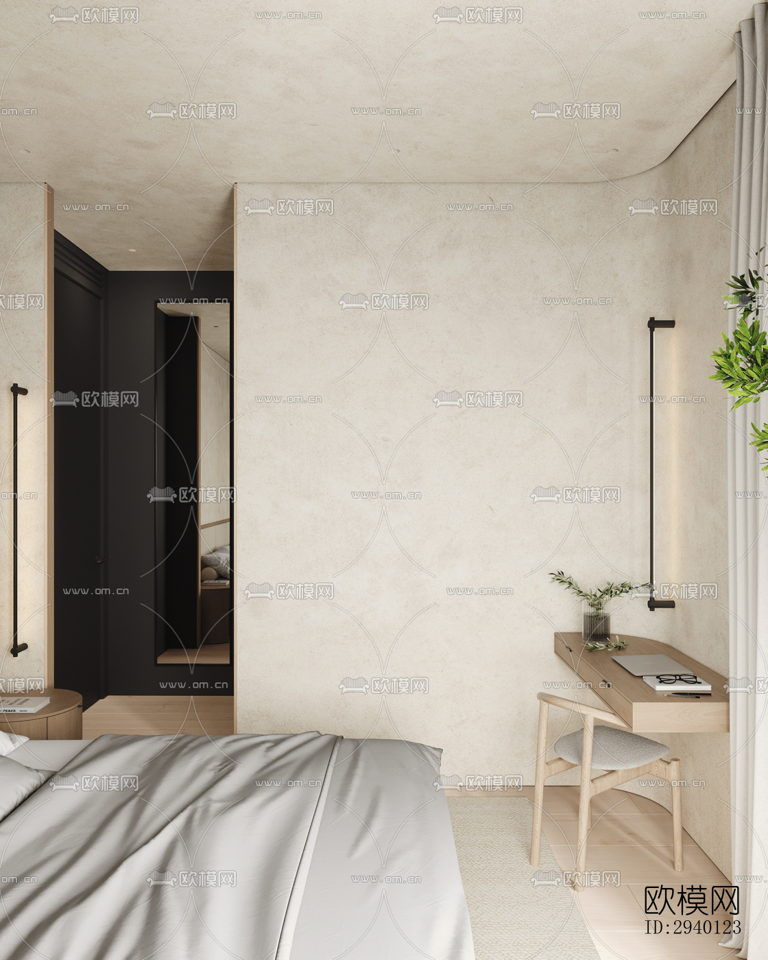 北欧平层效果图下载（渲染图10）