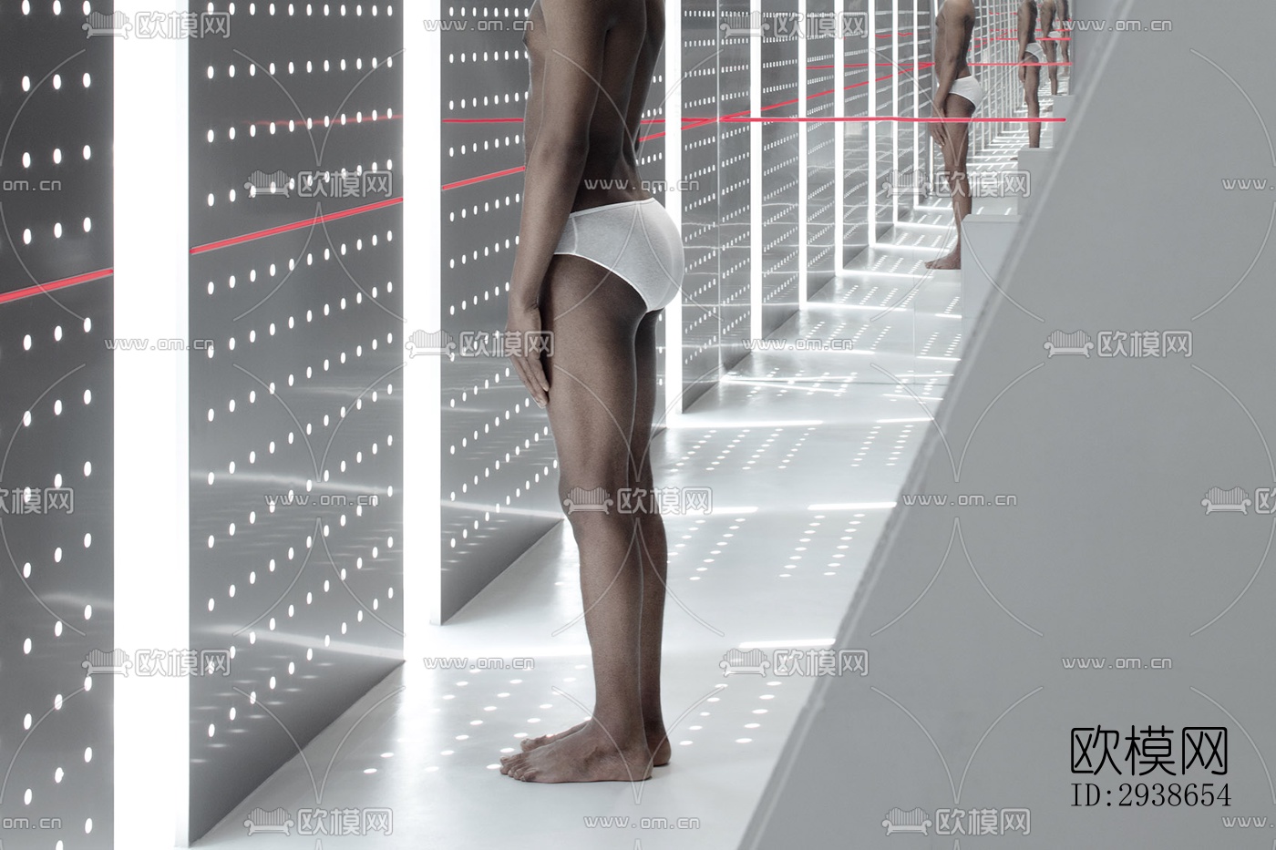 现代展览展厅效果图下载（渲染图20）