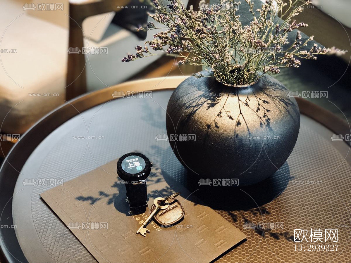 新中式酒店民宿效果图下载（渲染图8）