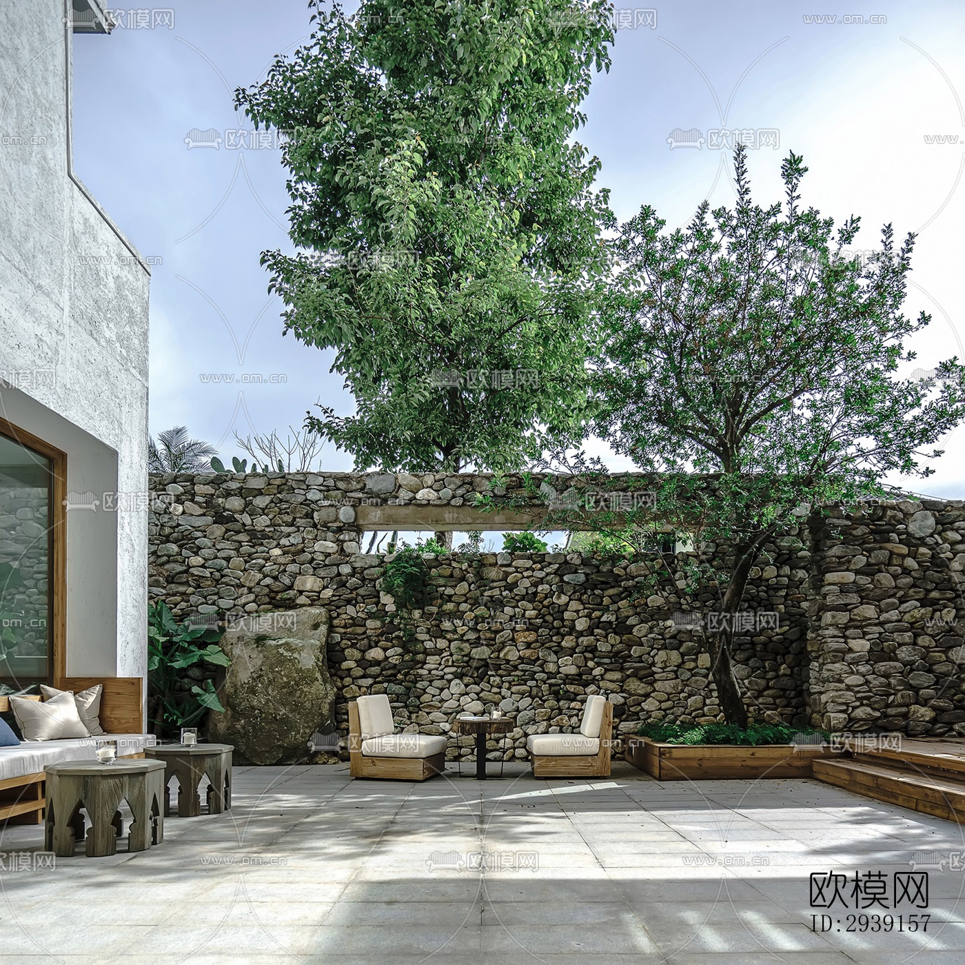 北欧酒店民宿效果图下载（渲染图12）