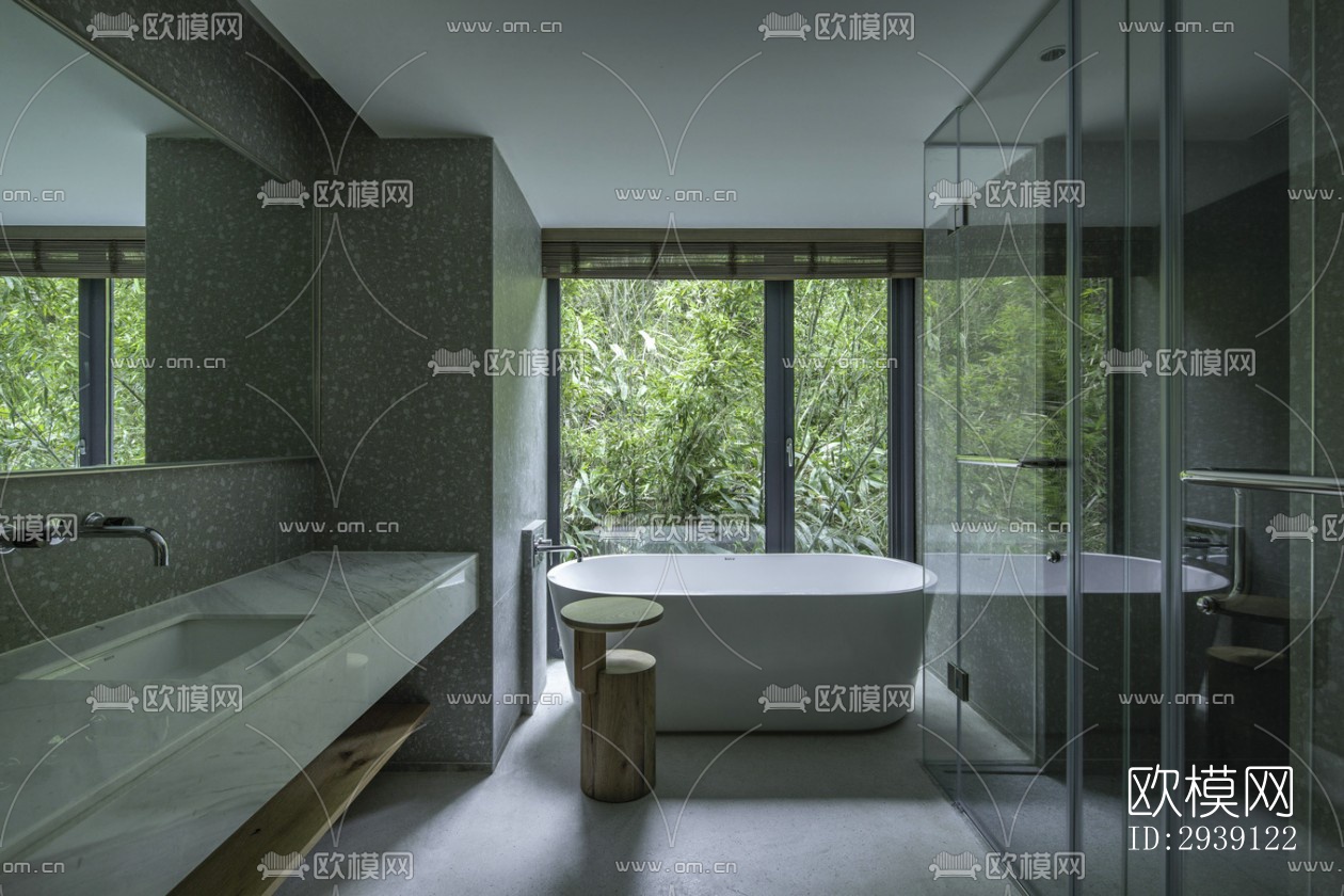 北欧酒店民宿效果图下载（渲染图4）