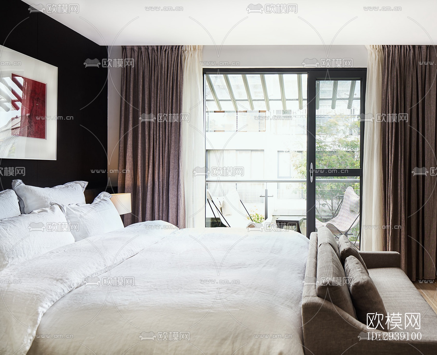 北欧酒店民宿效果图下载（渲染图10）