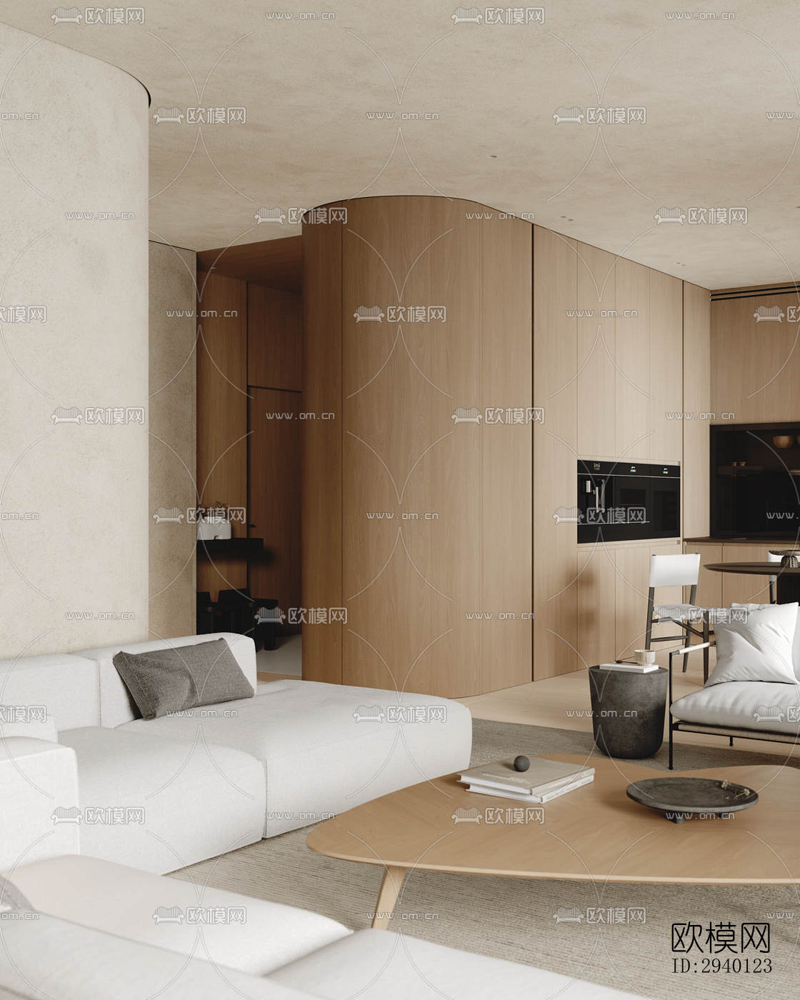 北欧平层效果图下载（渲染图14）