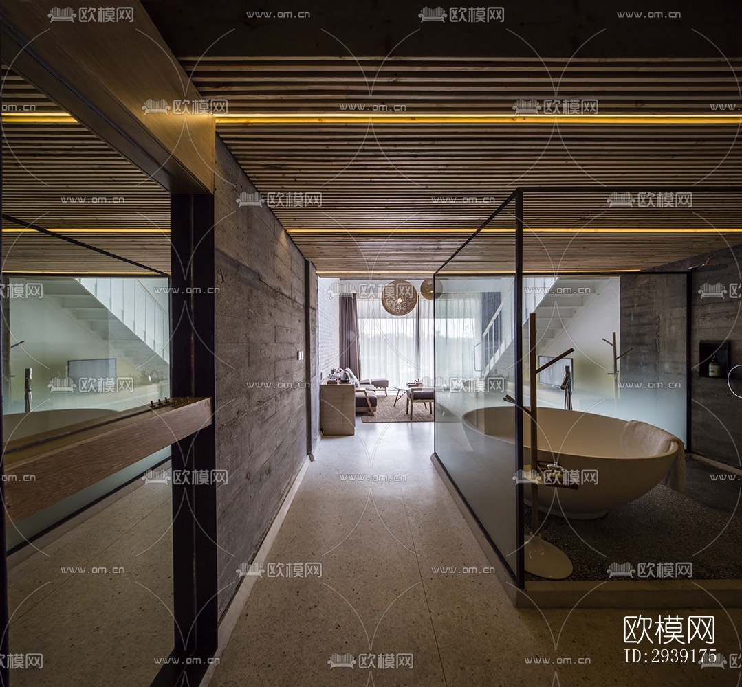 北欧酒店民宿效果图下载（渲染图14）