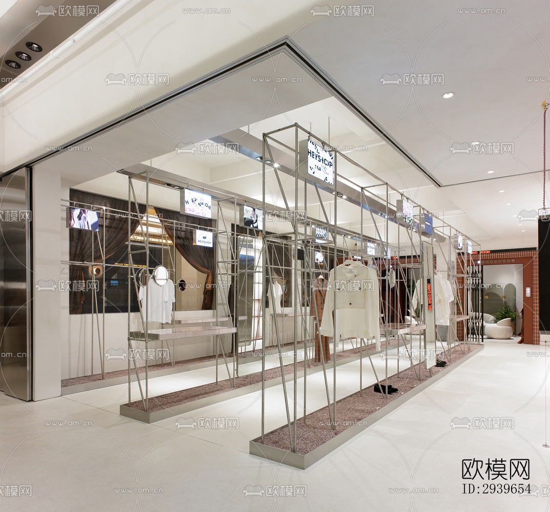 现代零售店铺效果图下载（渲染图11）