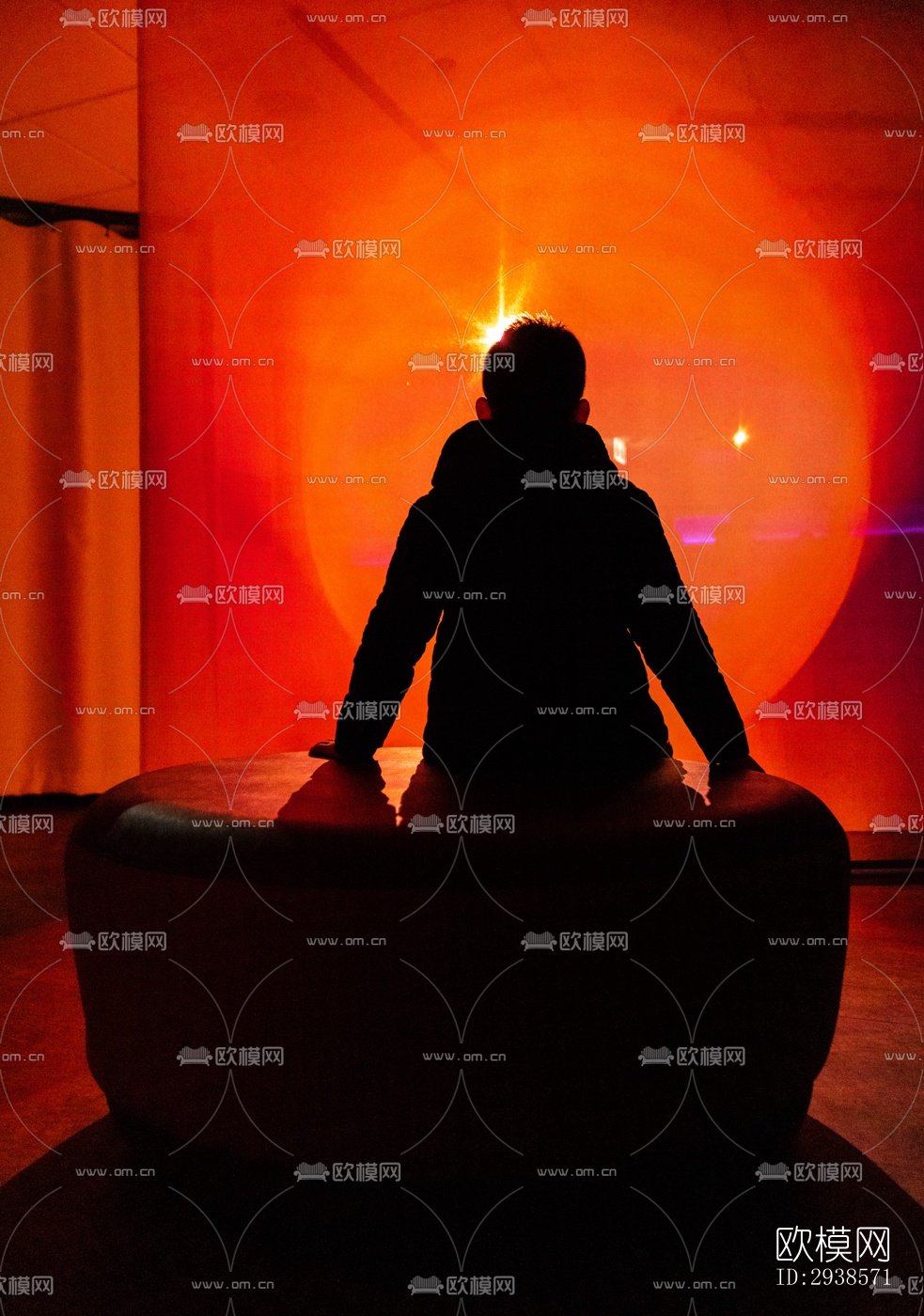 工业风展览展厅效果图下载（渲染图6）