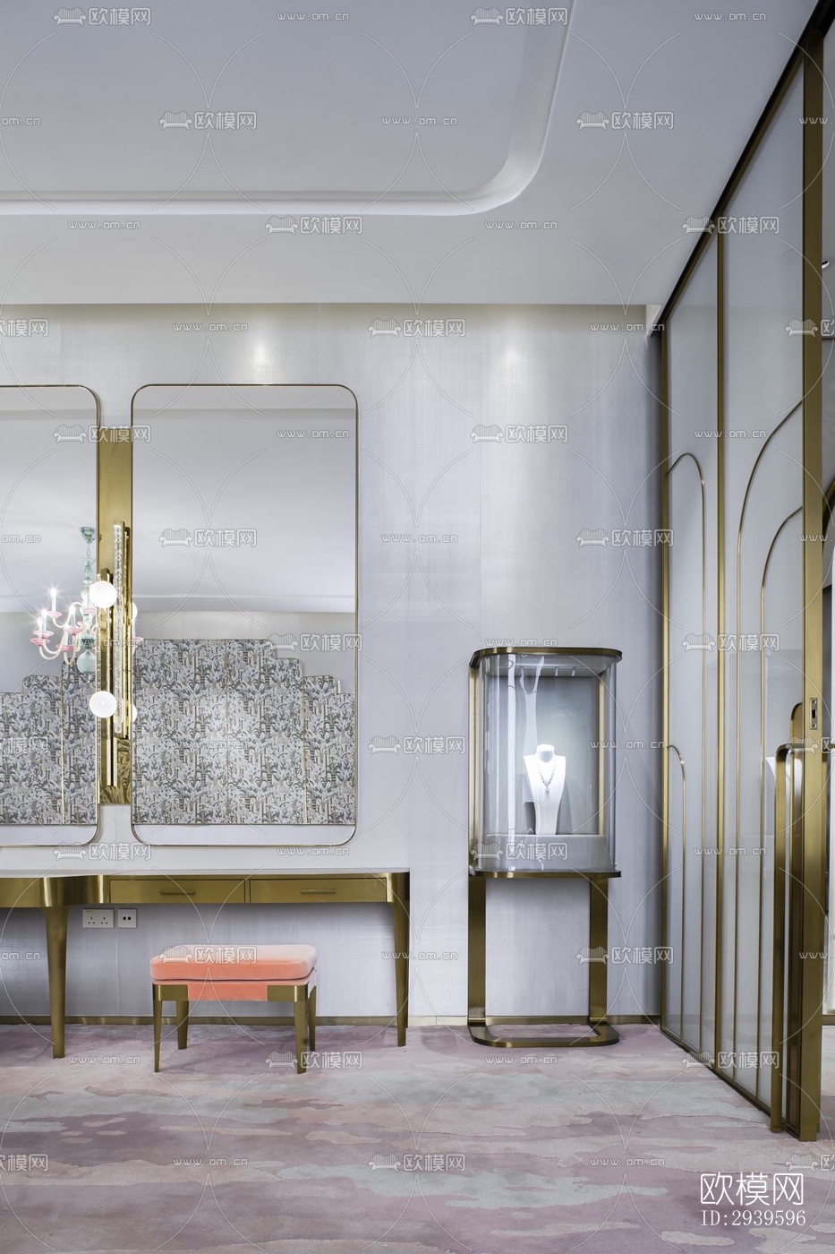 现代酒店民宿效果图下载（渲染图3）