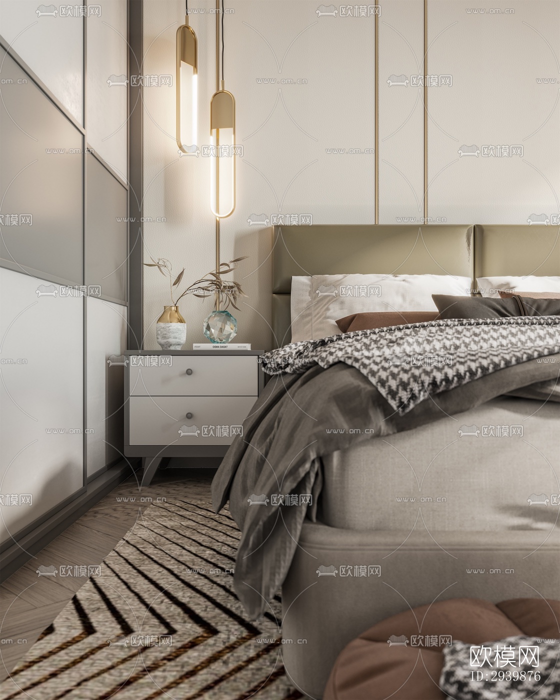 现代别墅效果图下载（渲染图3）