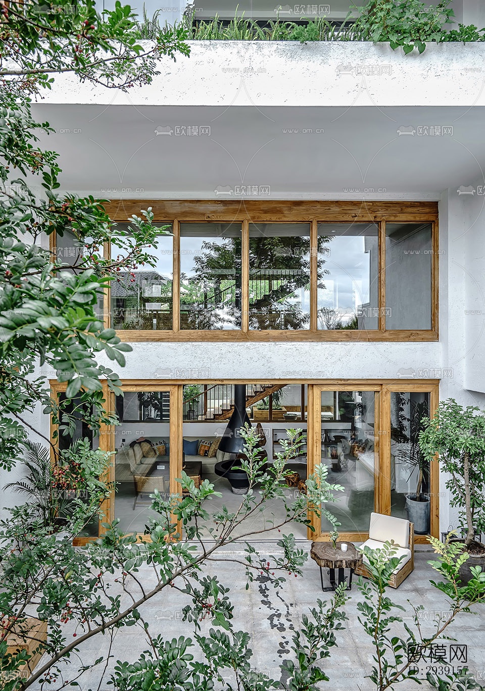 北欧酒店民宿效果图下载（渲染图9）