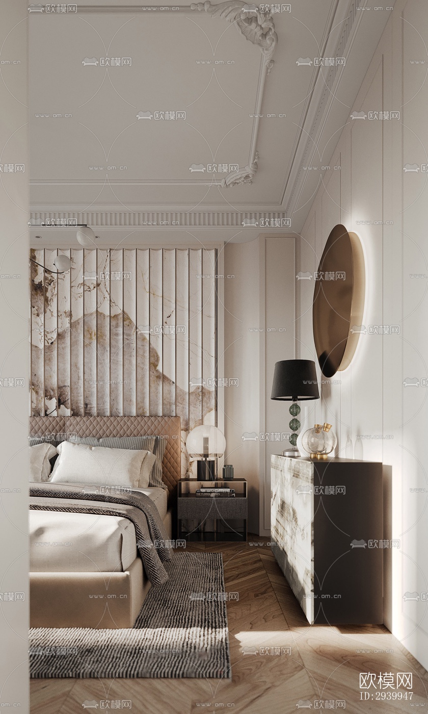 欧式复式效果图下载（渲染图11）