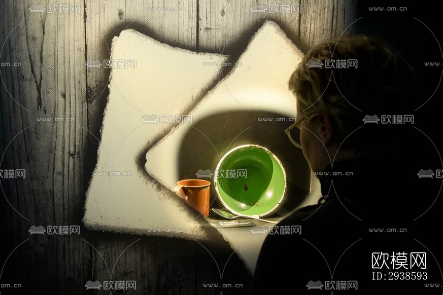 工业风展览展厅效果图下载(渲染图6)
