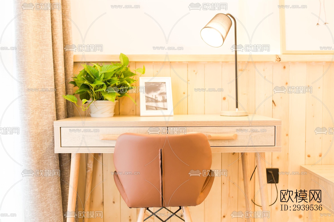 现代酒店民宿效果图下载（渲染图18）