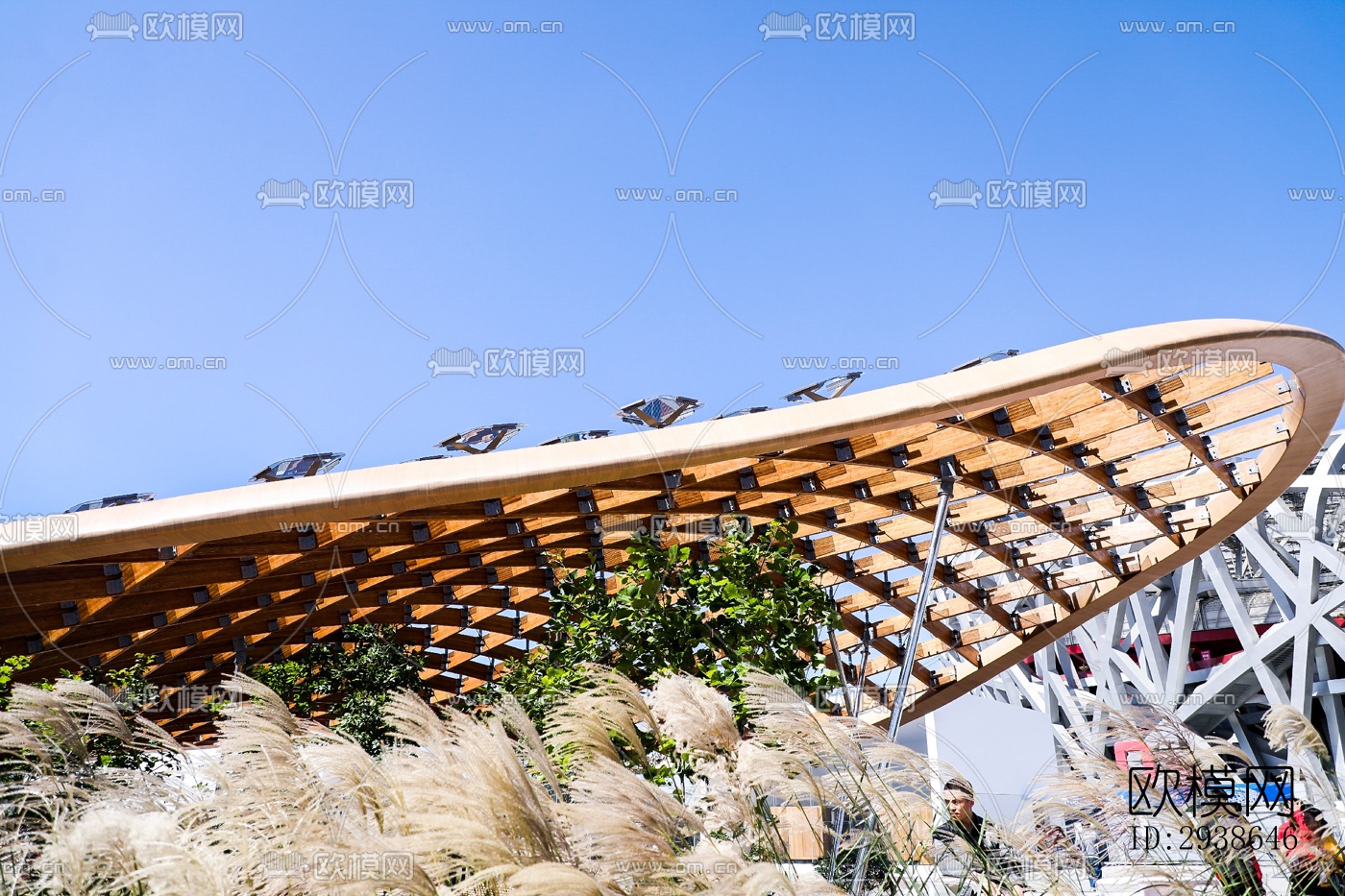 现代展览展厅效果图下载（渲染图8）