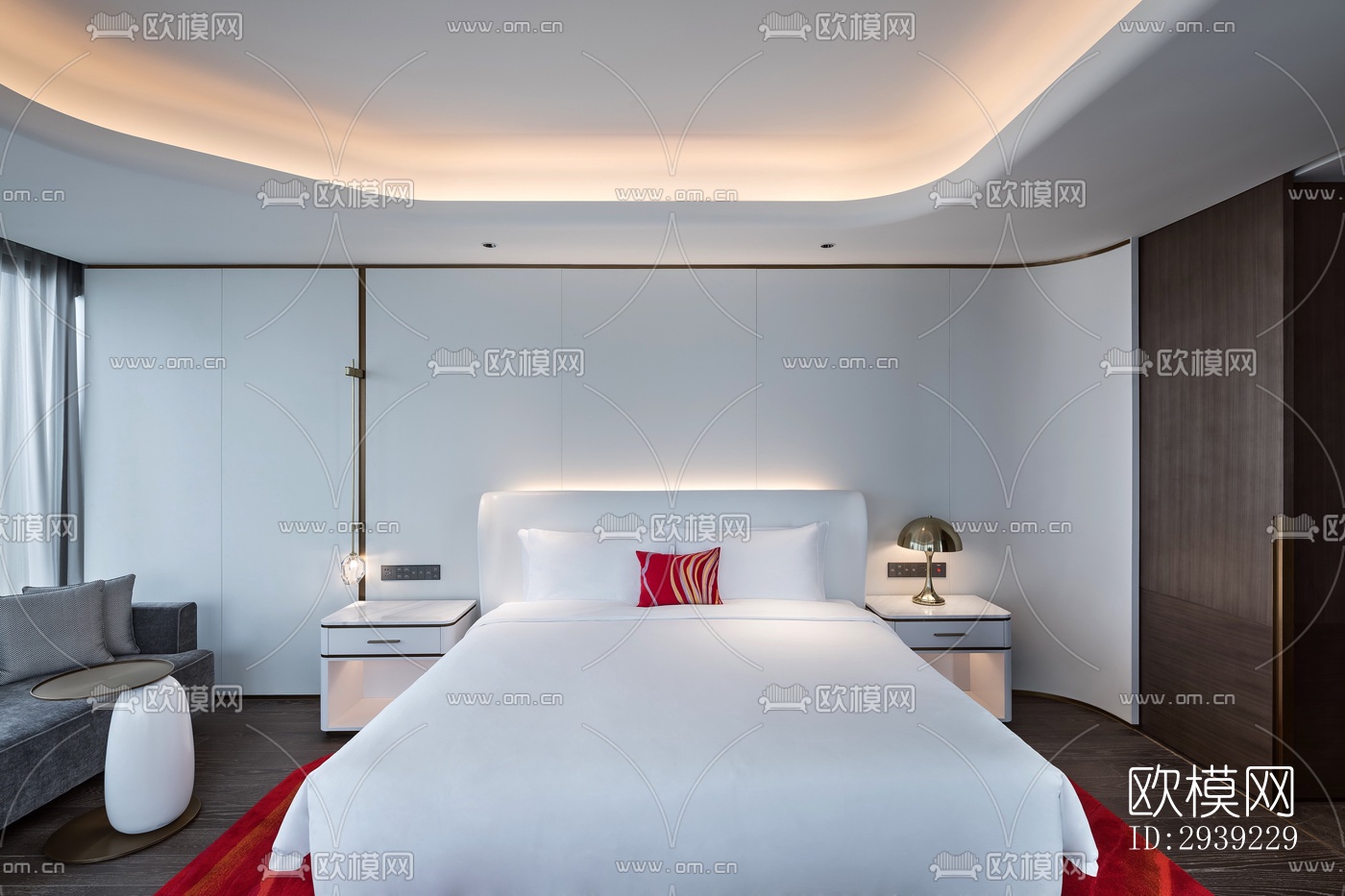 后现代酒店民宿效果图下载（渲染图14）