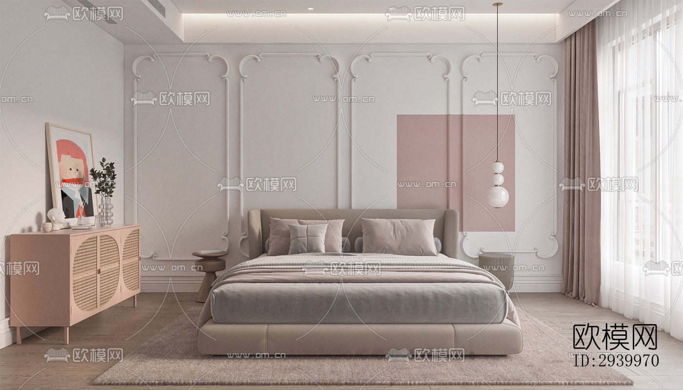 现代复式效果图下载（渲染图11）