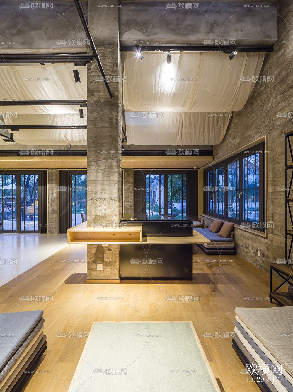 北欧酒店民宿效果图下载（渲染图19）