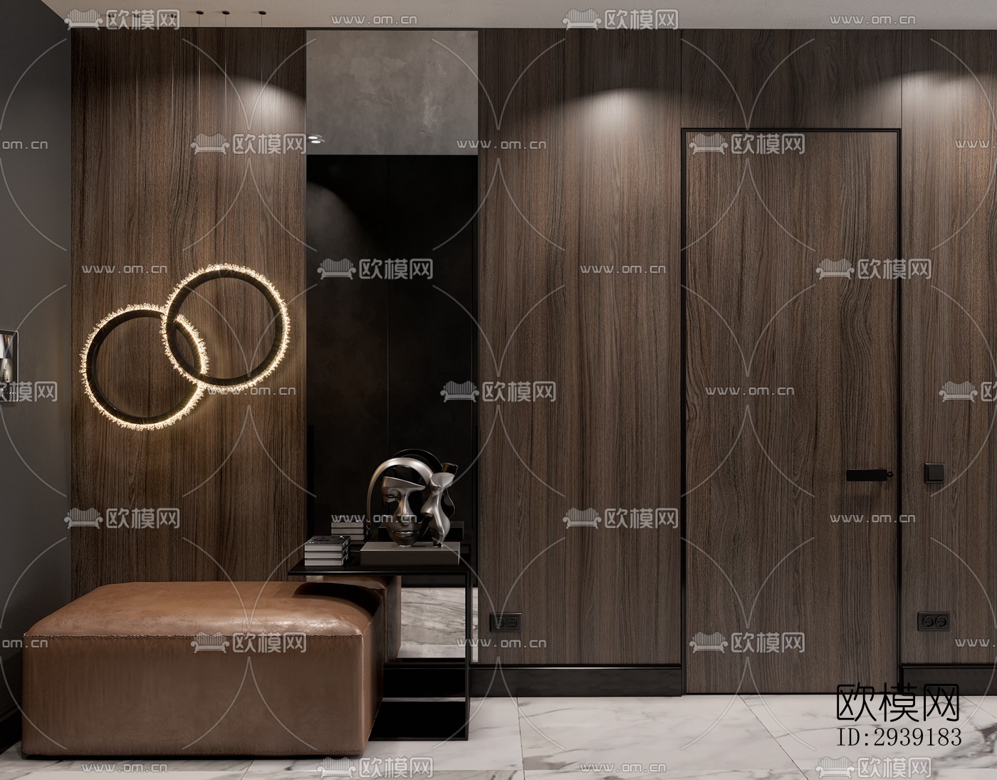 北欧酒店民宿效果图下载（渲染图6）