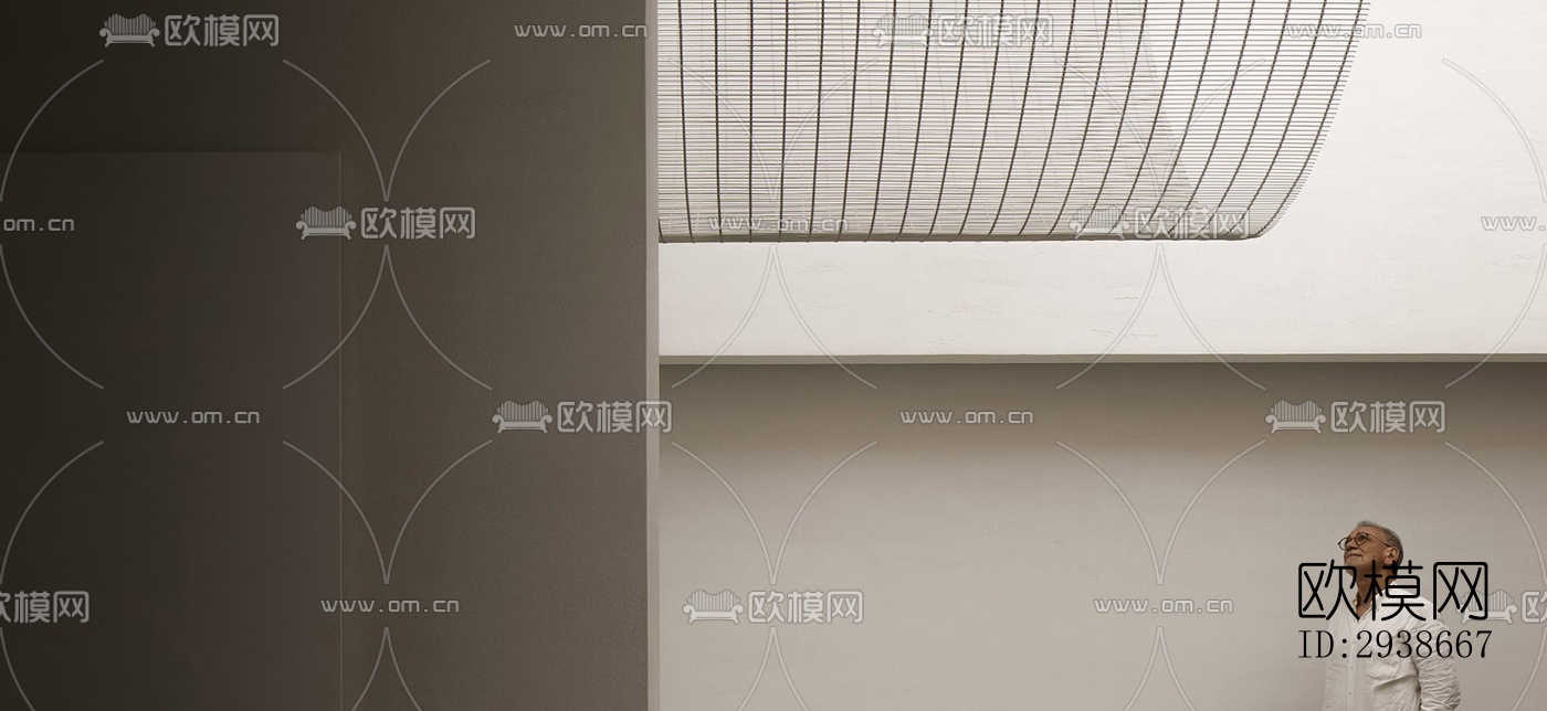 现代展览展厅效果图下载（渲染图12）