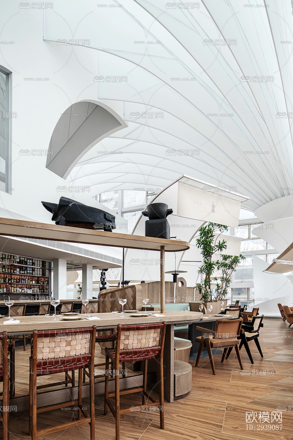 北欧酒店民宿效果图下载（渲染图6）