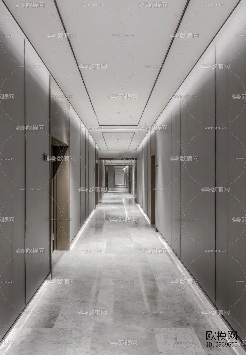 现代酒店民宿效果图下载（渲染图6）