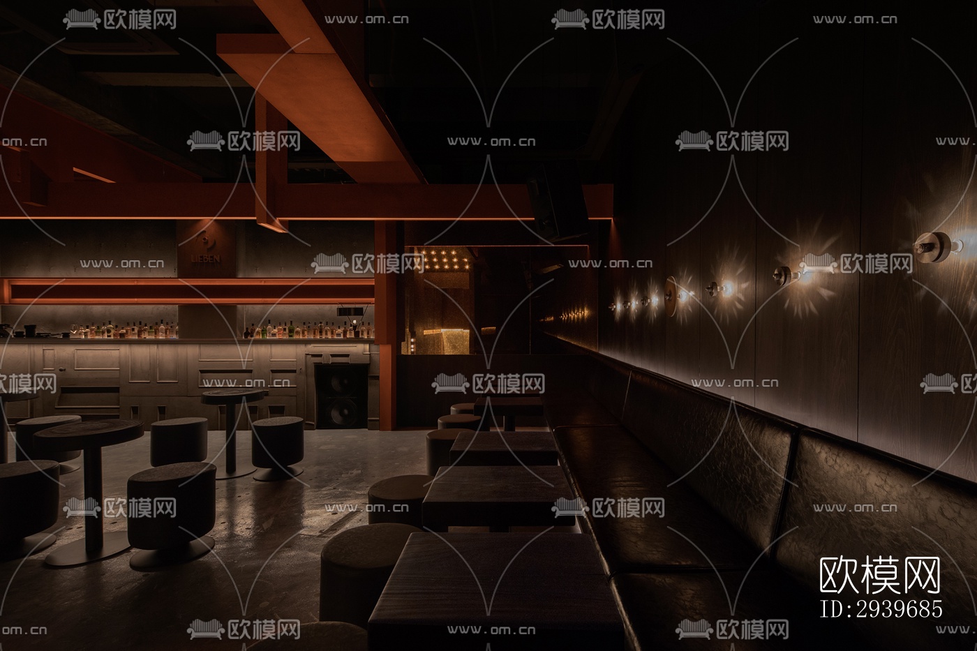 中古风酒吧效果图下载（渲染图16）