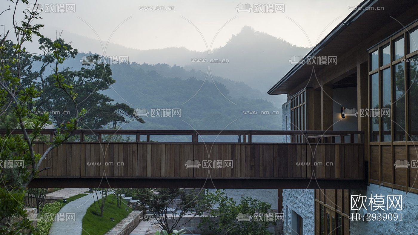 北欧酒店民宿效果图下载（渲染图17）