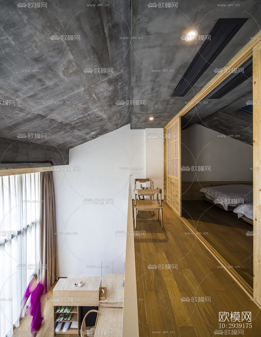 北欧酒店民宿效果图下载（渲染图11）