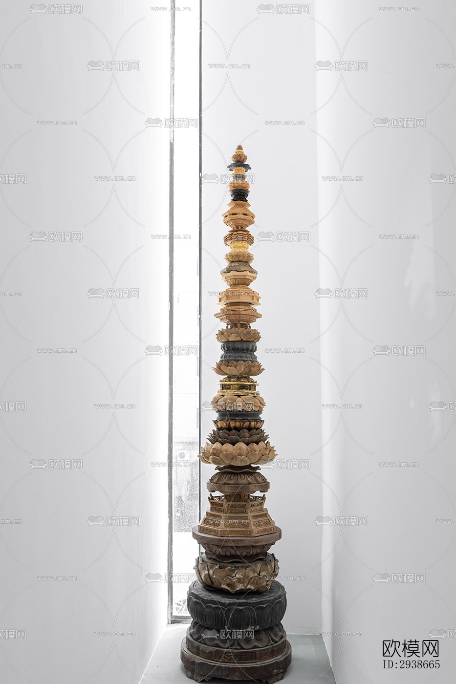 现代展览展厅效果图下载（渲染图12）