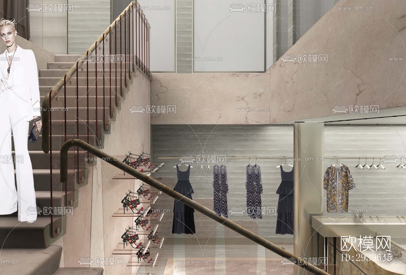 现代零售店铺效果图下载（渲染图14）