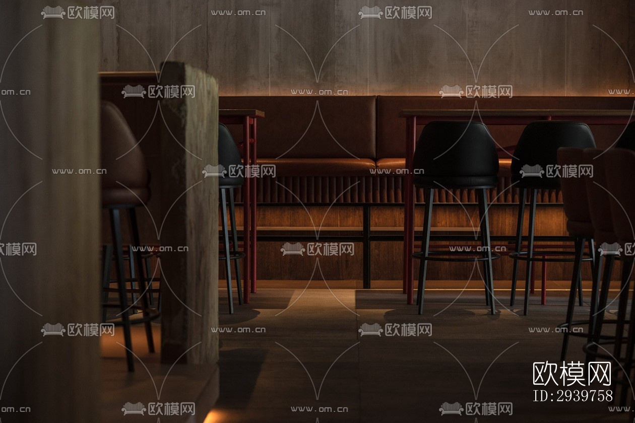 现代酒吧效果图下载（渲染图9）