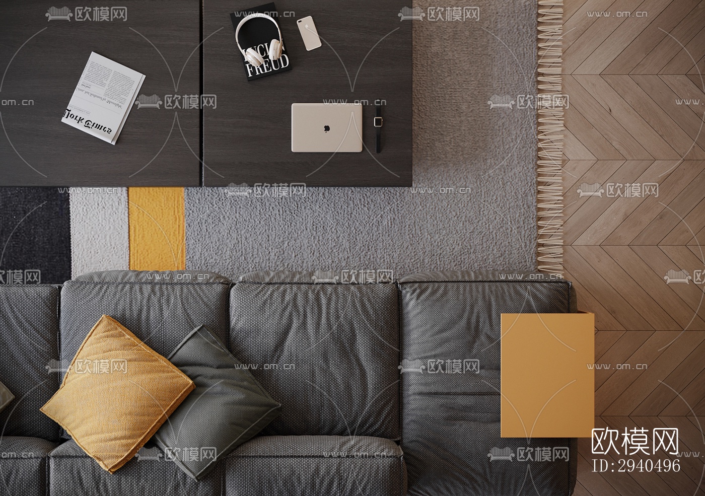 高级灰平层效果图下载（渲染图10）