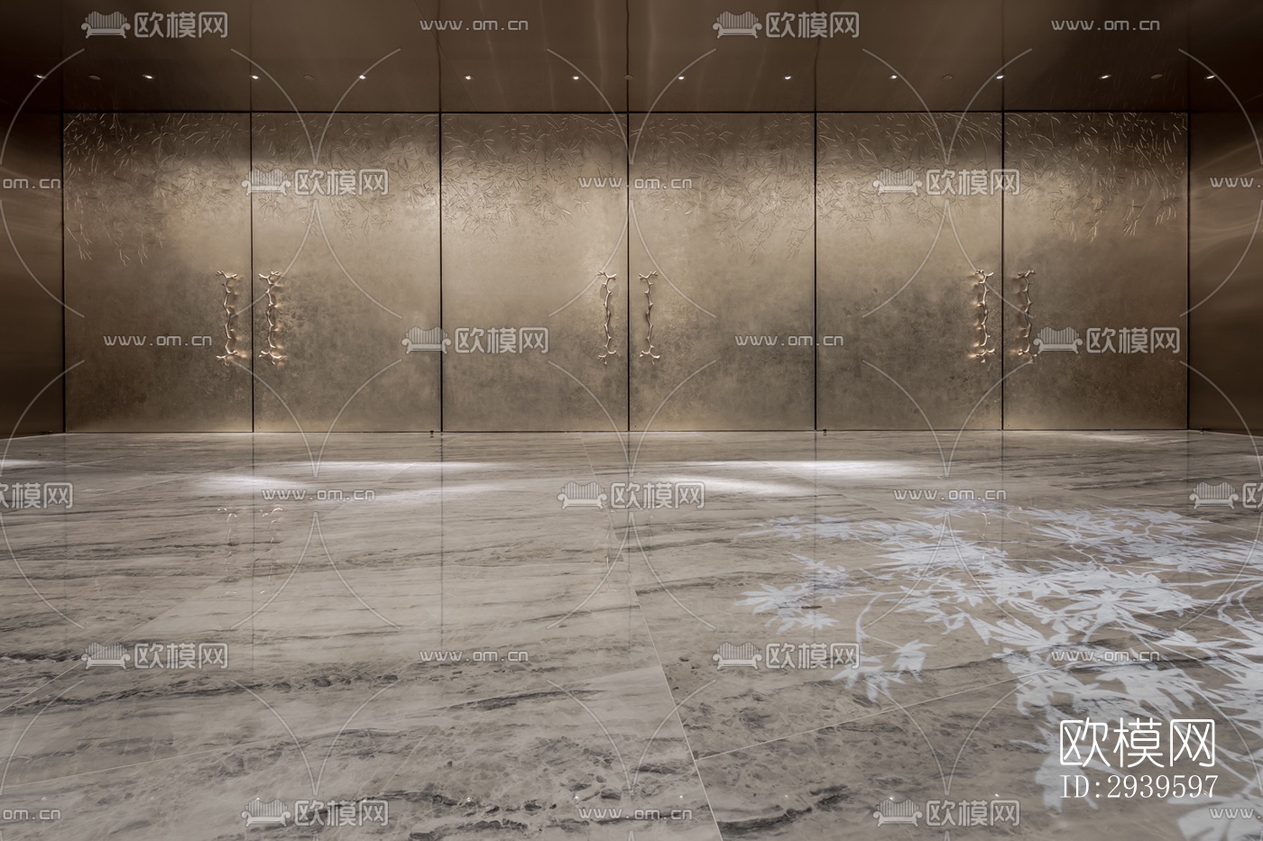 现代酒店民宿效果图下载（渲染图10）