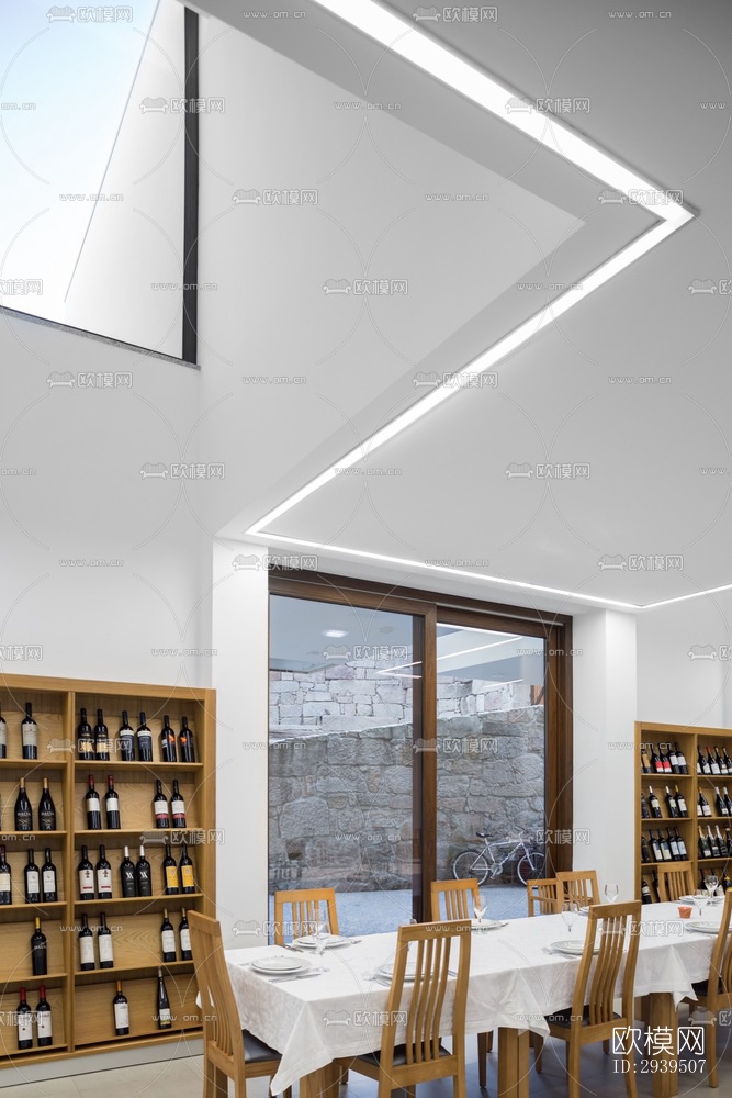 现代酒店民宿效果图下载（渲染图10）