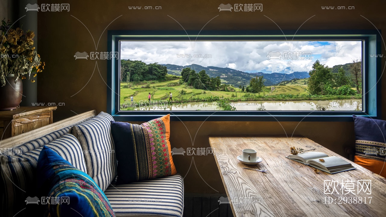 东南亚酒店民宿效果图下载（渲染图6）