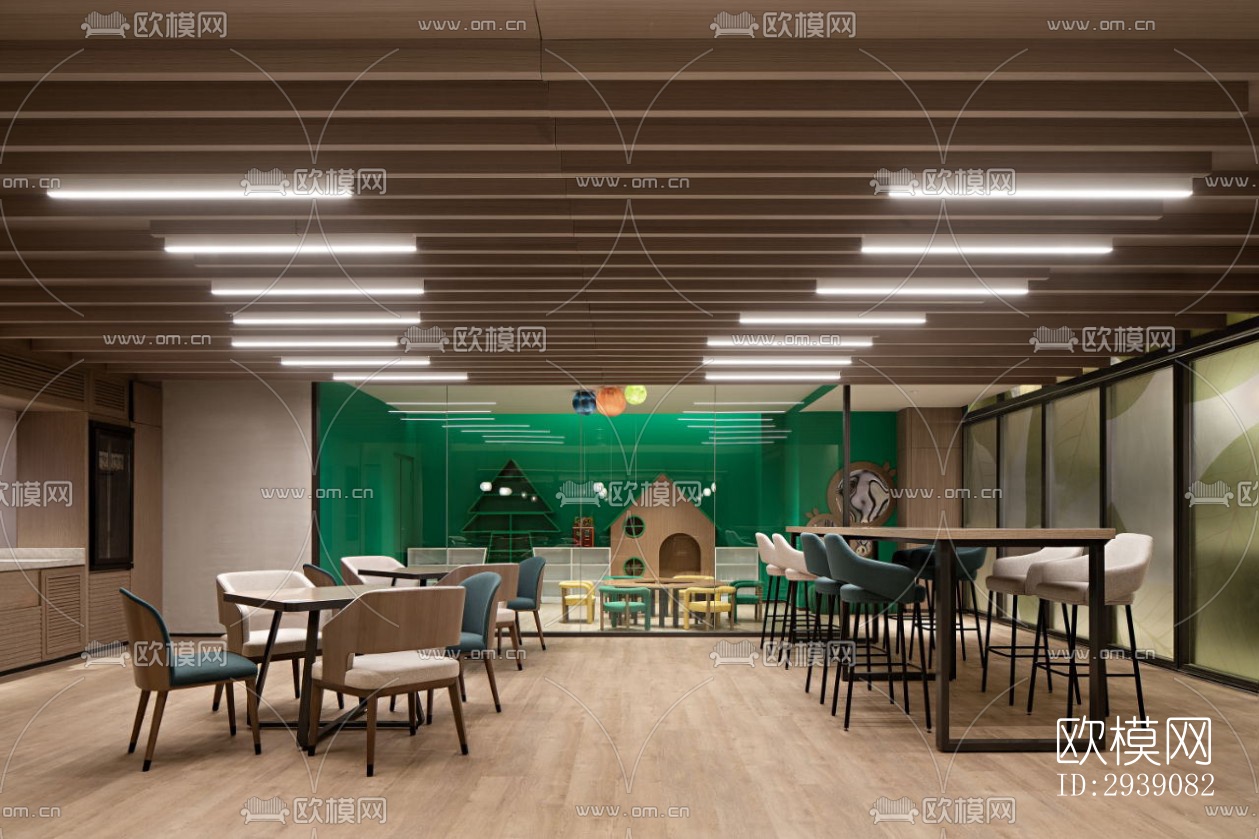 北欧酒店民宿效果图下载（渲染图10）