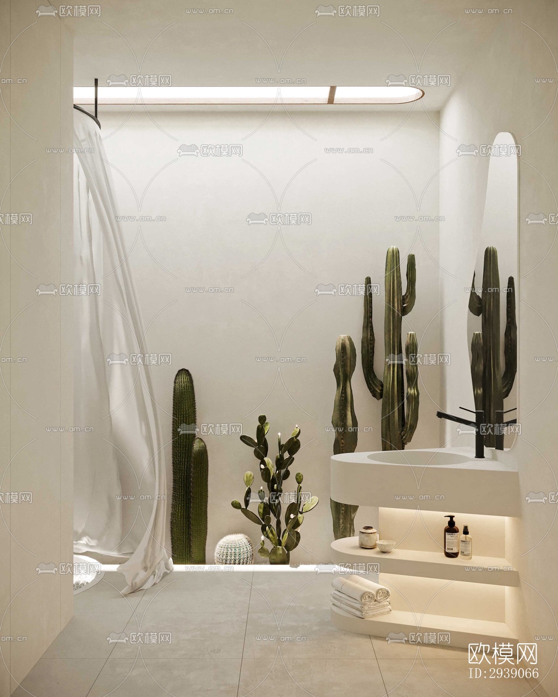 侘寂酒店民宿效果图下载（渲染图12）