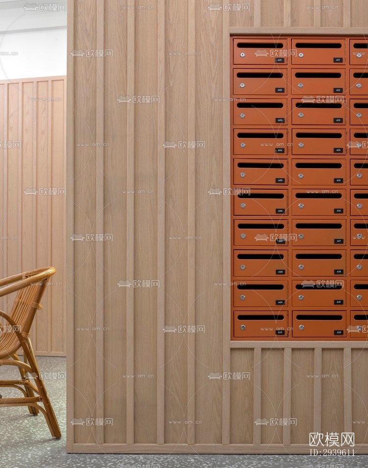 现代酒店民宿效果图下载（渲染图15）