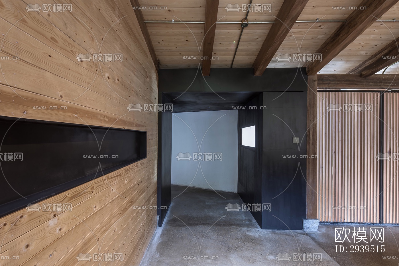 现代酒店民宿效果图下载（渲染图15）