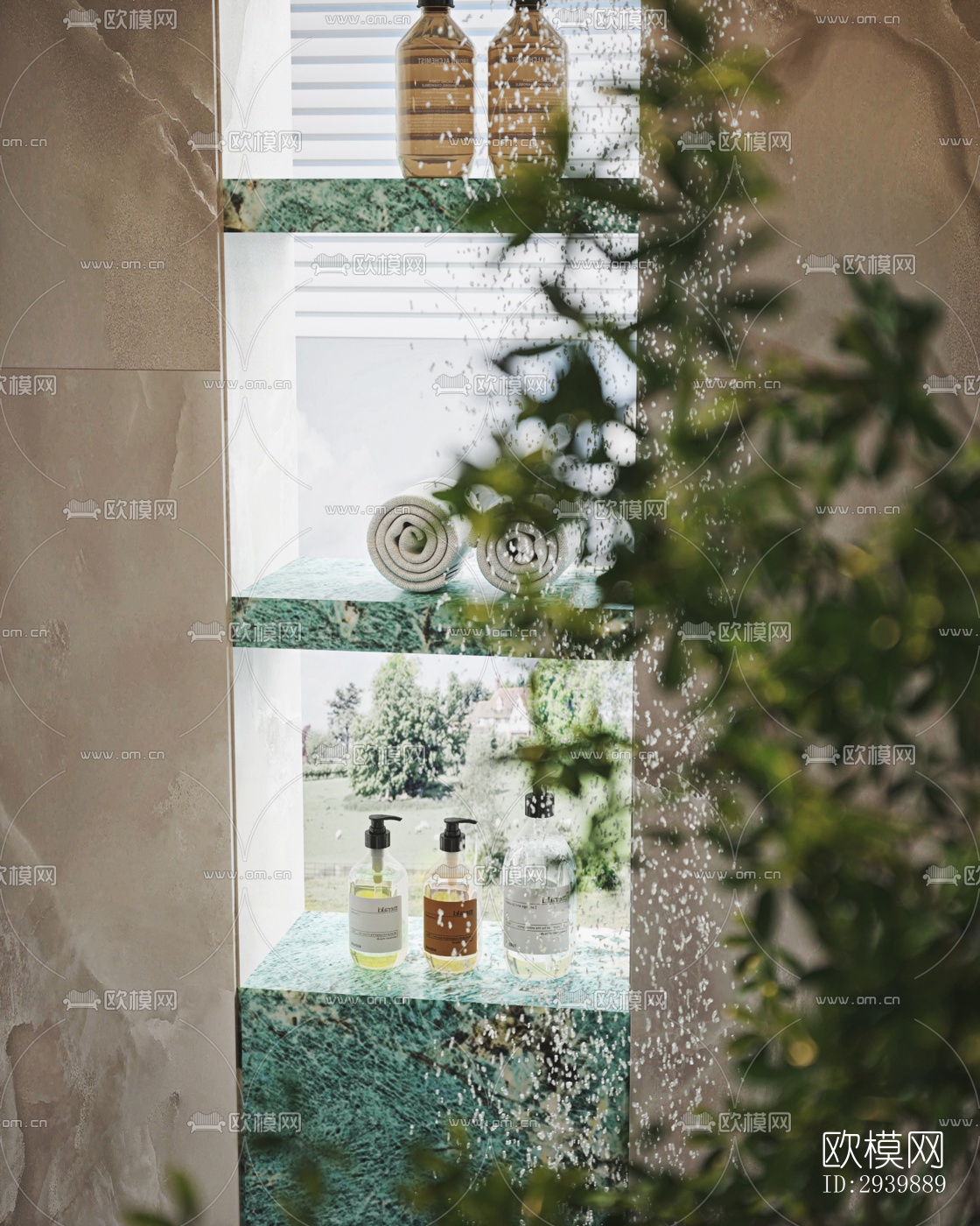 现代别墅效果图下载（渲染图8）