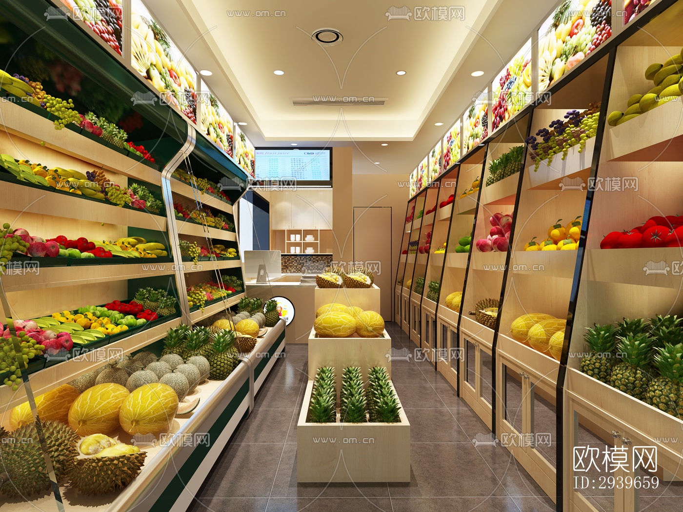 现代零售店铺效果图下载（渲染图11）