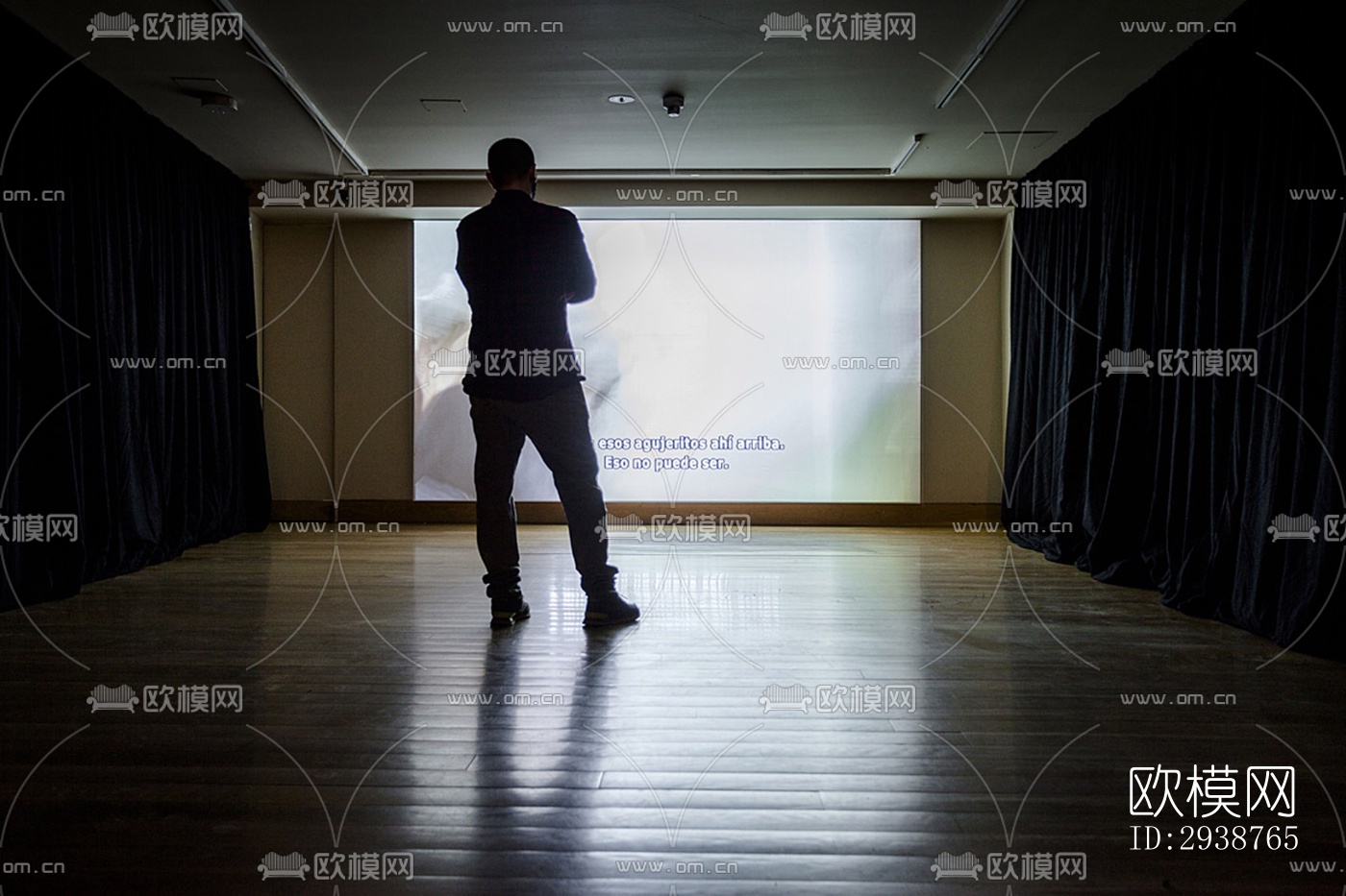 现代展览展厅效果图下载（渲染图14）