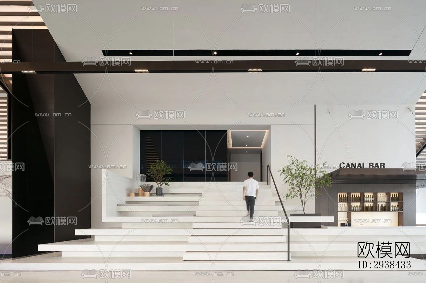 新中式售楼处效果图下载（渲染图16）