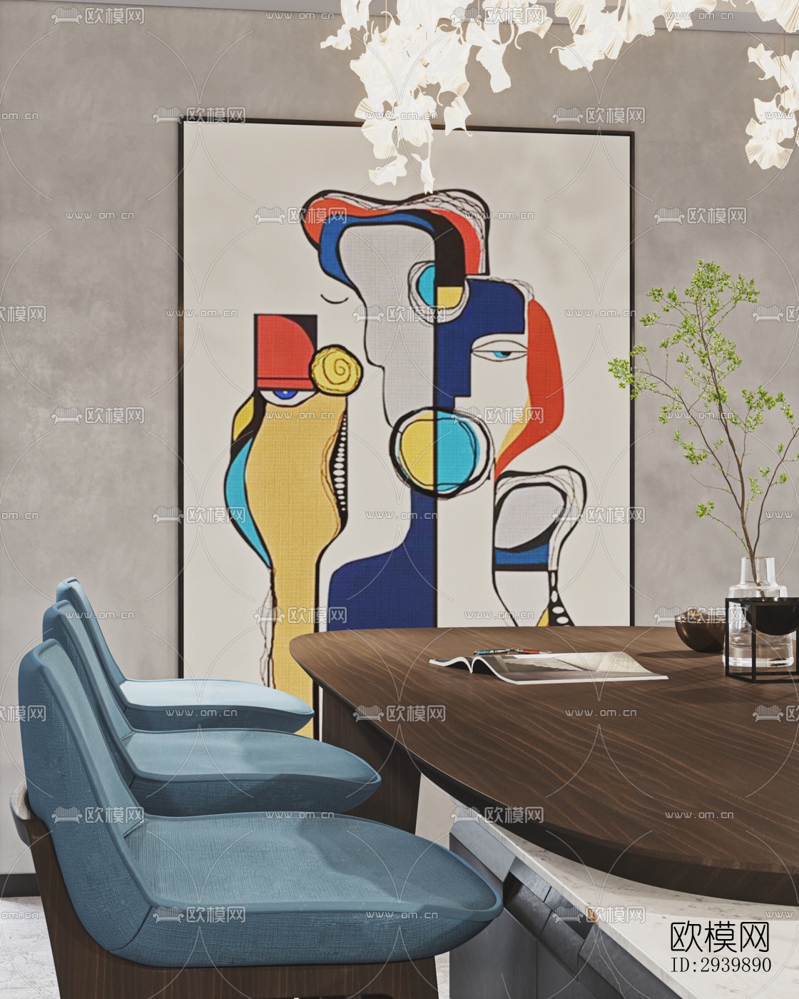 现代别墅效果图下载（渲染图10）